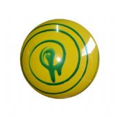 BOLA MARMORIZADA AMARELA